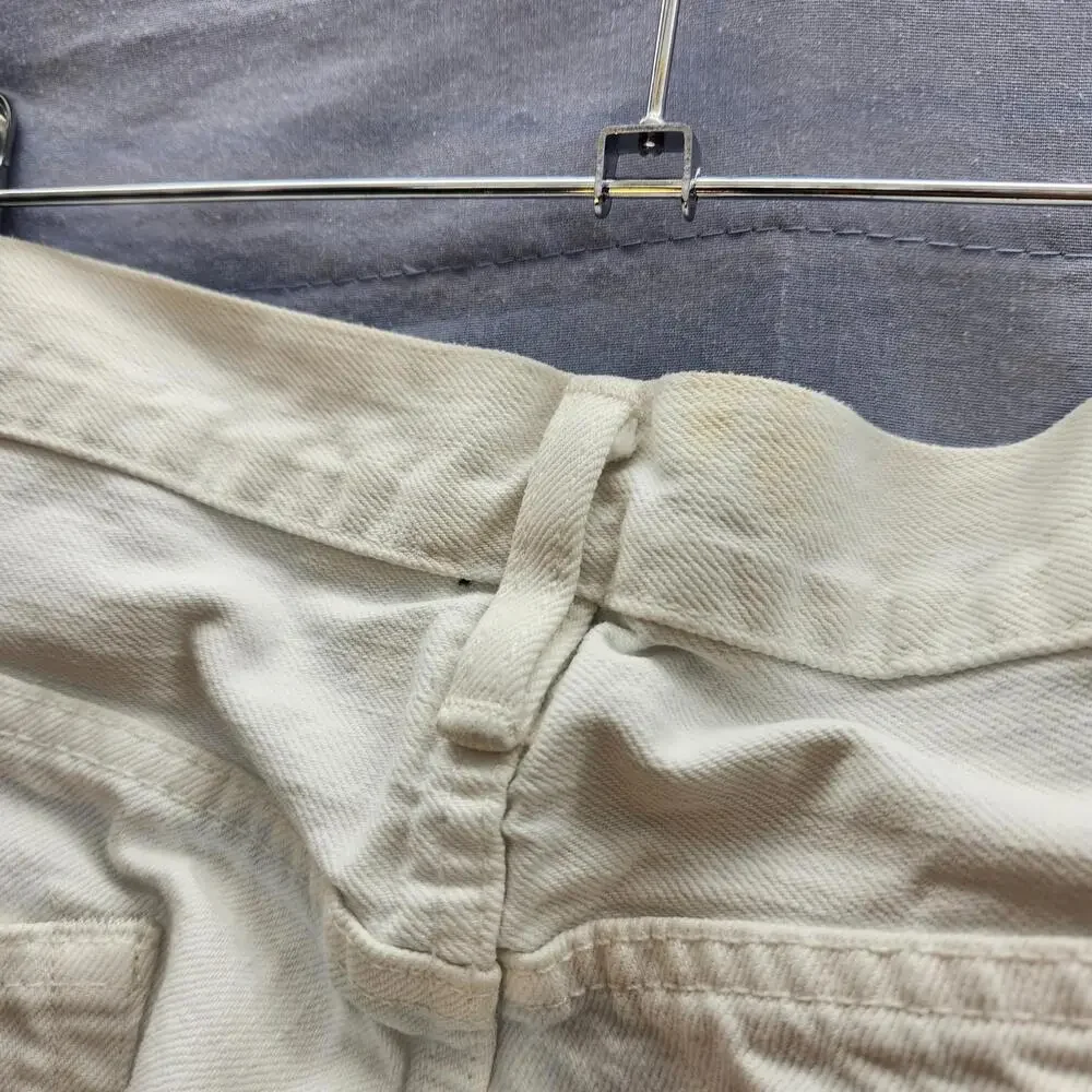 Polo‎ Varick Slim Straight White Jeans Size 36x32